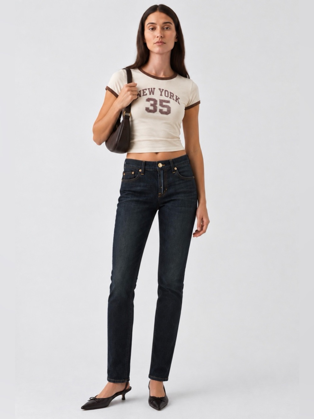 Rock & Republic Rhinestone Embellished Jeans Low Rise Skinny Blue Size 28 NWT